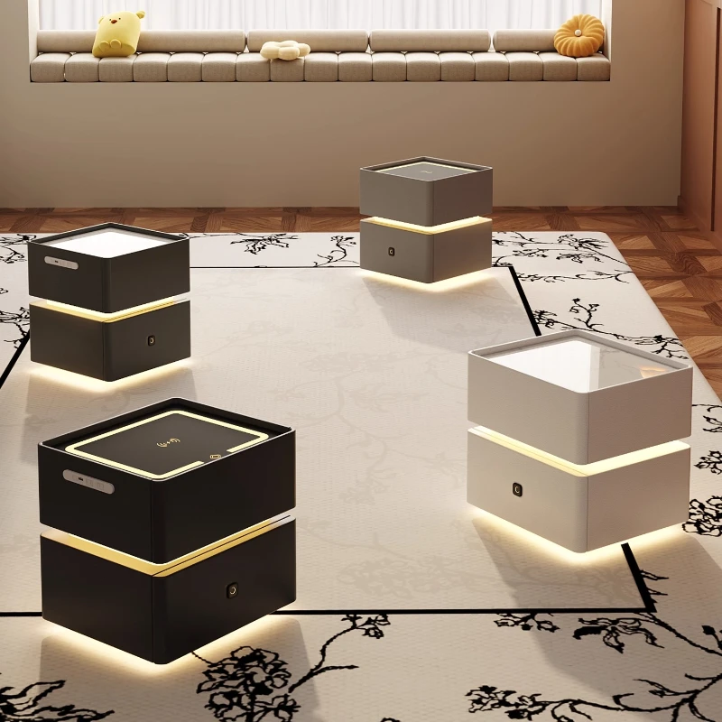 Solid Wood Nightstand 2 Drawers - Meble do sypialni Nowoczesne z litego