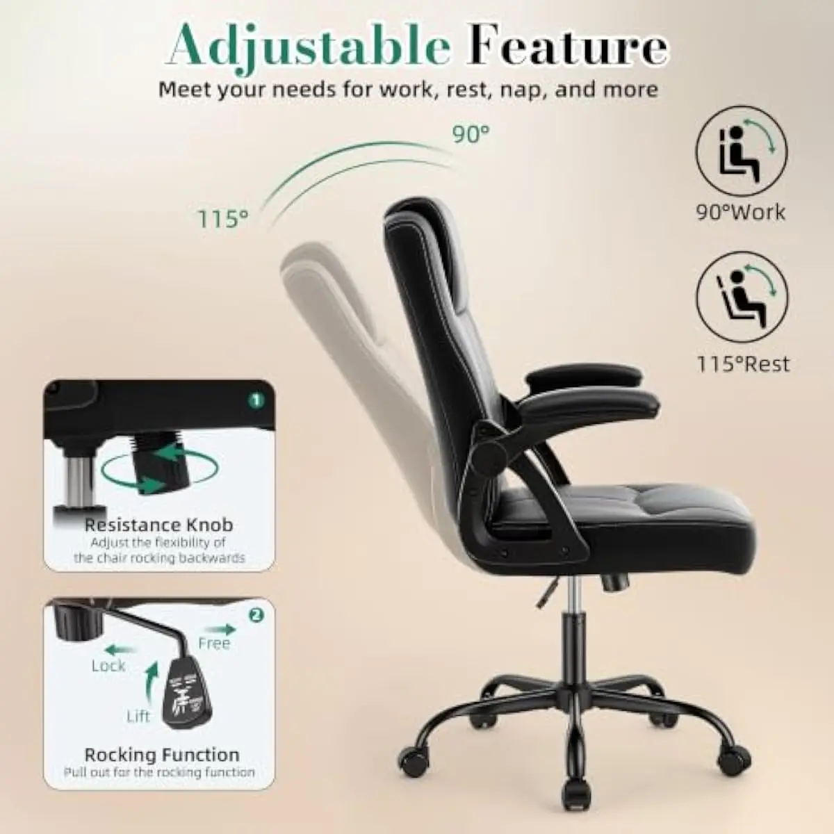 Ergonomiczne krzesło biurowe d – Chairs recenzja i cena