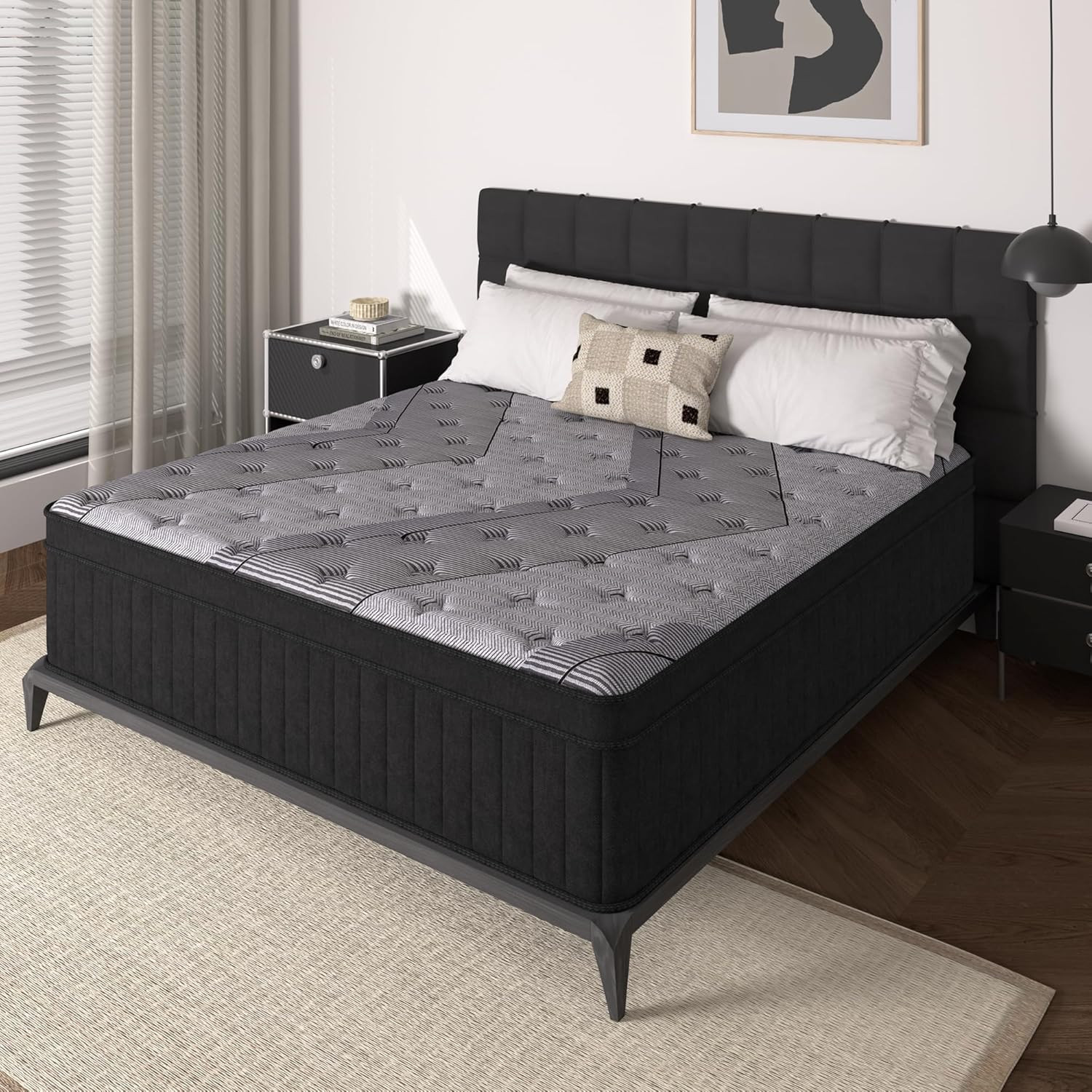 Materac Queen Size, 12-calowy  – Memory Foam Mattress In A Box Queen recenzja i cena
