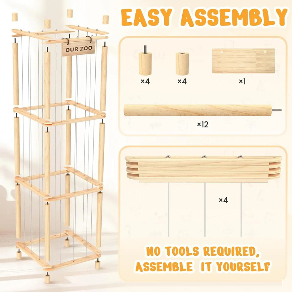 Organizer na lalki, pojemnik n – Bedroom Furniture recenzja i cena