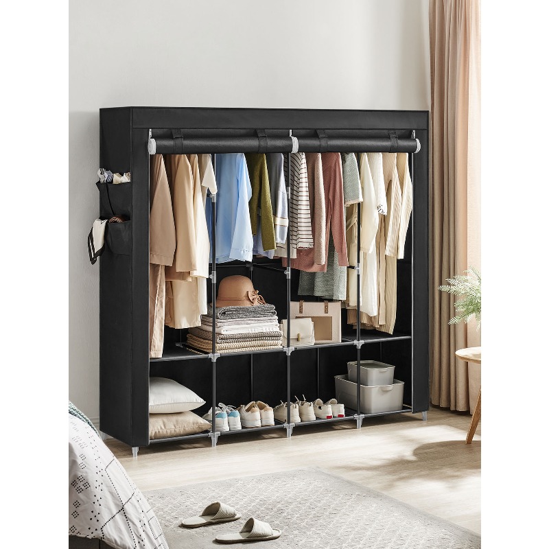 Przenośna szafa, organizer do  – Wardrobe Closet Portable Fabric Cover recenzja i cena