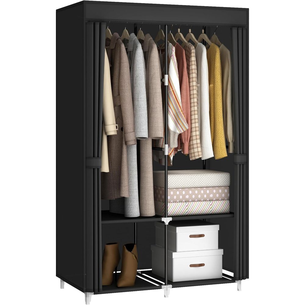 Przenośna szafa na ubrania do  – Wardrobe Closet Portable Fabric Cover recenzja i cena