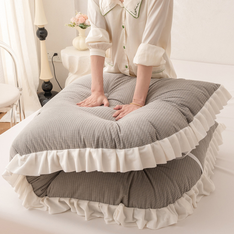 Poduszka z falbankami na zagłó – Headboard Cushion Backrest Tatami recenzja i cena