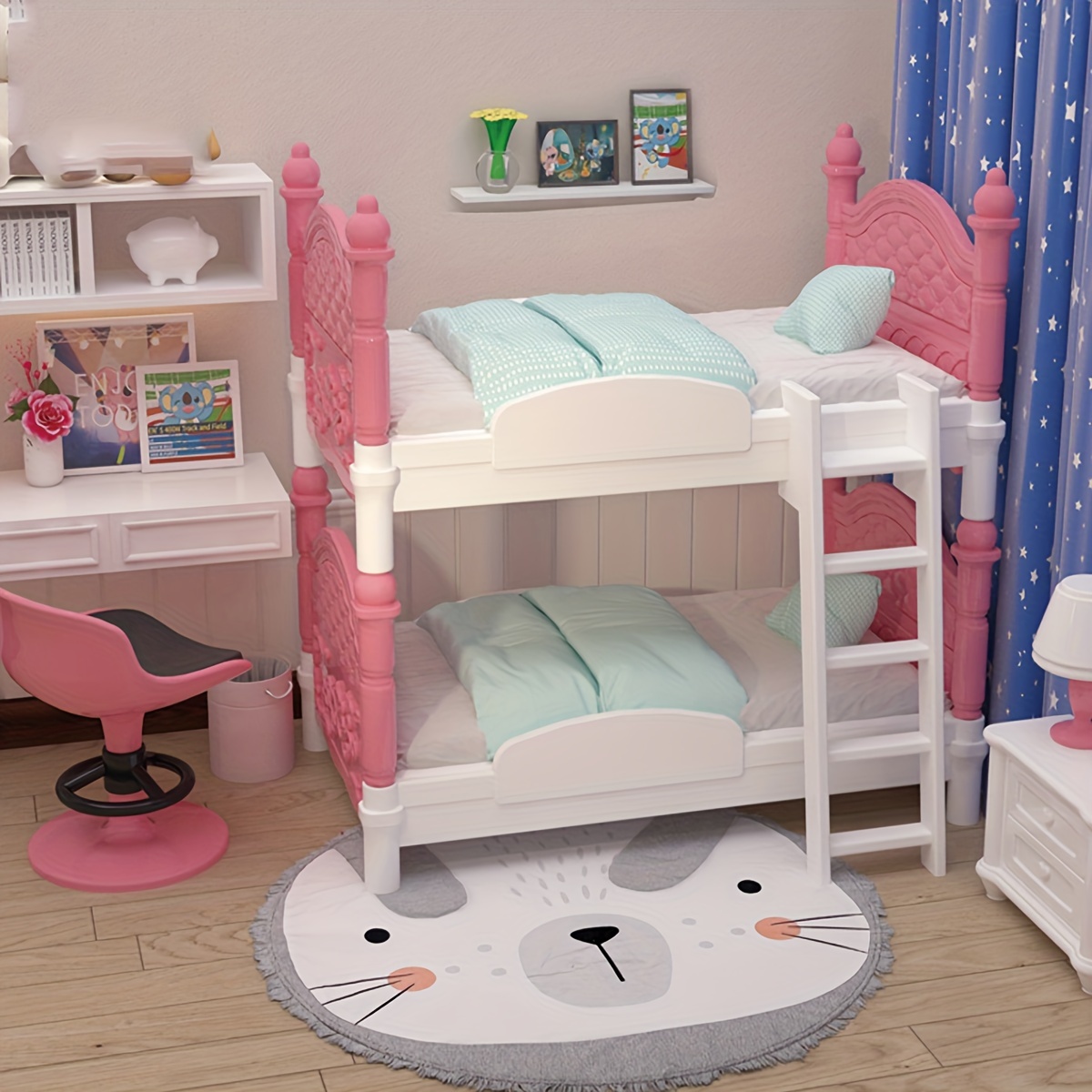 Miniaturowe łóżko do domku dla – Bedroom Furniture recenzja i cena