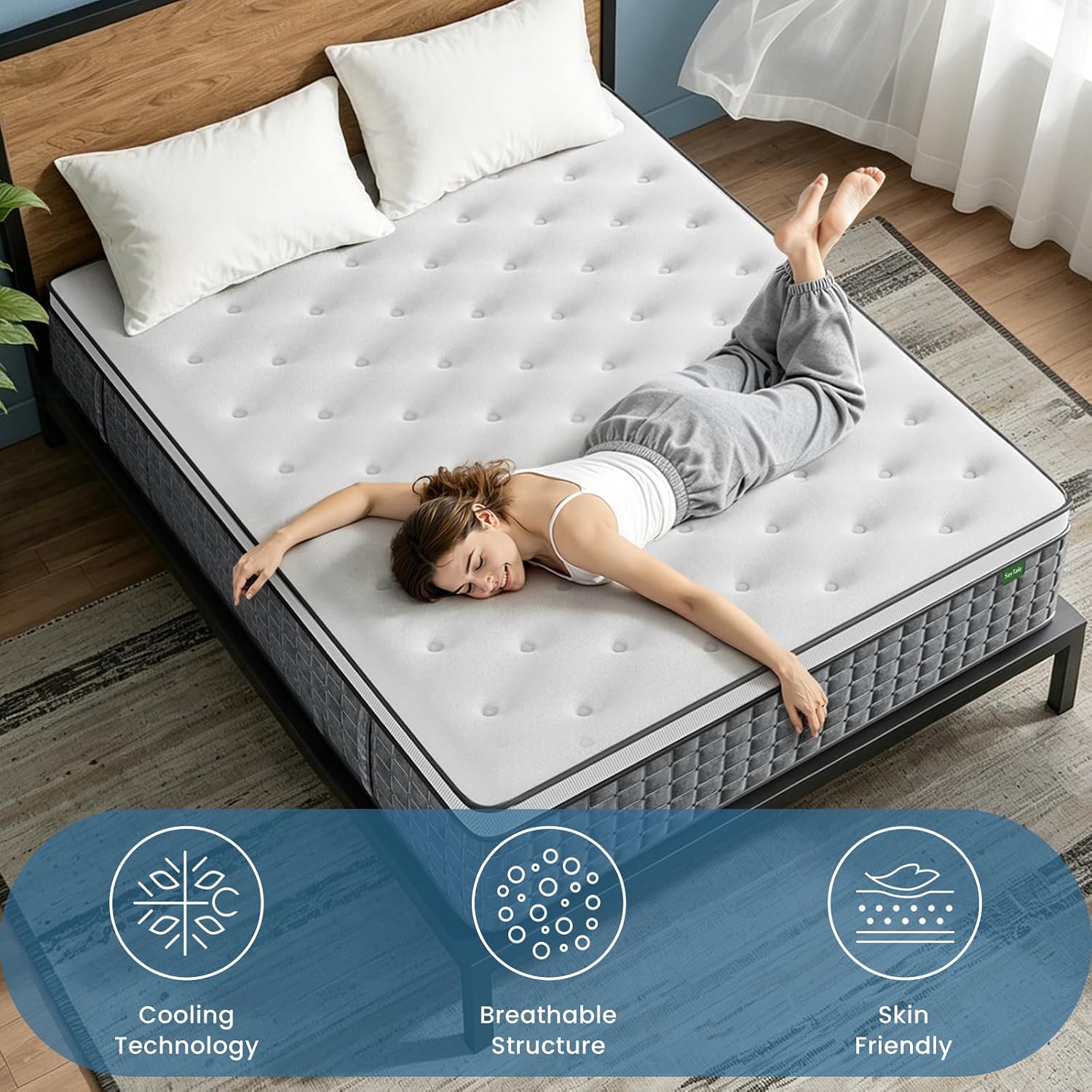 Materac Queen, 12-calowy mater – Memory Foam Mattress In A Box Queen recenzja i cena