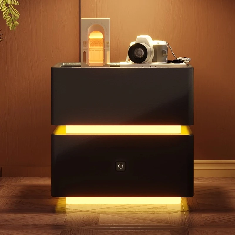 Meble do sypialni Nowoczesne z – Solid Wood Nightstand 2 Drawers recenzja i cena